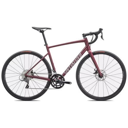 Specialized Allez Shimano Claris race road bike in Satin Maroon