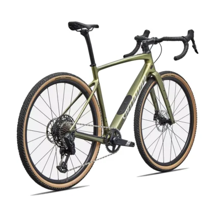 Specialized Diverge 4 Comp Carbon gravel bike with DT Swiss G540 rims in Laurel Green Metallic