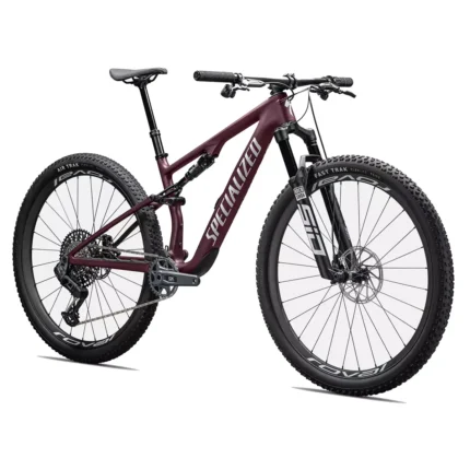Specialized Epic 8 Expert in Satin Bordeaux Metallic with carbon frame