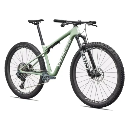 Specialized Epic World Cup Expert with FACT 11m carbon frame in Gloss Pistachio