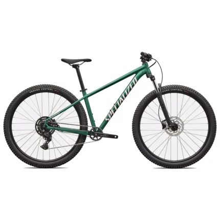Specialized Rockhopper Sport Mountain Bike in Gloss Dune White Gloss Pine Green