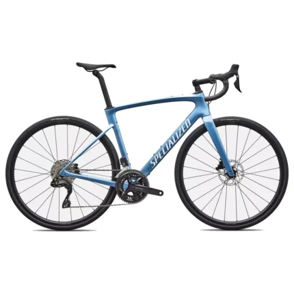 Specialized Roubaix SL8 Comp 105 Di2 in Satin Gloss Glacial Metallic