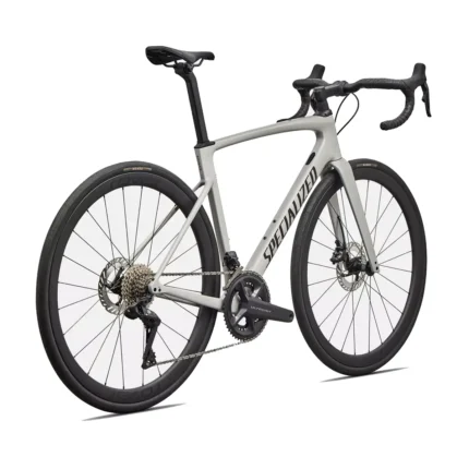 Specialized Roubaix SL8 Expert with Shimano Ultegra Di2 and Roval C38 wheels in Dolomite Metallic