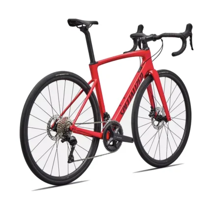Specialized Roubaix SL8 Sport with Shimano 105 and DT Swiss G540 wheels in Gloss Vivid Red