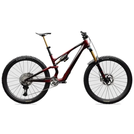 Specialized S-Works Stumpjumper 15 EVO trail mountain bike in Gloss Solidity Metallic