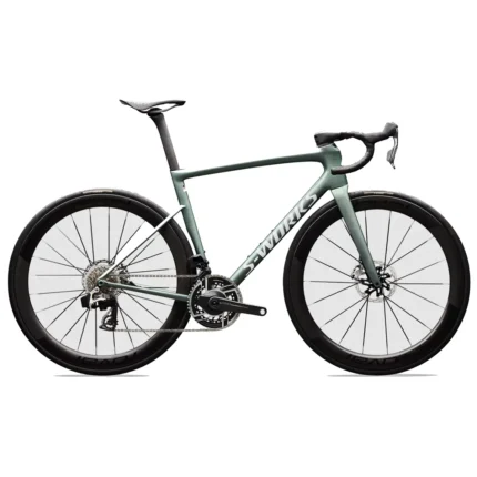 Specialized S-Works Tarmac SL8 race road bike in Gloss Premium Fjord Metallic