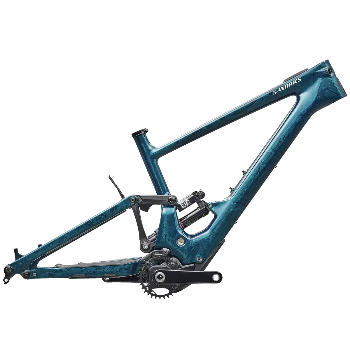 Specialized S-Works Turbo Kenevo SL 2 Frameset in Teal Tint Smoke Strata Specialized S-Works Turbo Kenevo SL 2 Frameset in Teal Tint Smoke Strata