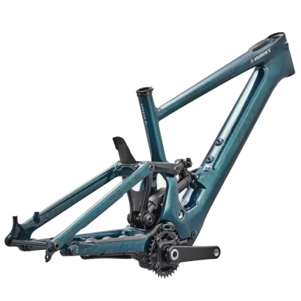 Specialized S-Works Turbo Kenevo SL 2 Frameset with FACT 11m carbon frame in Teal Tint Smoke Strata