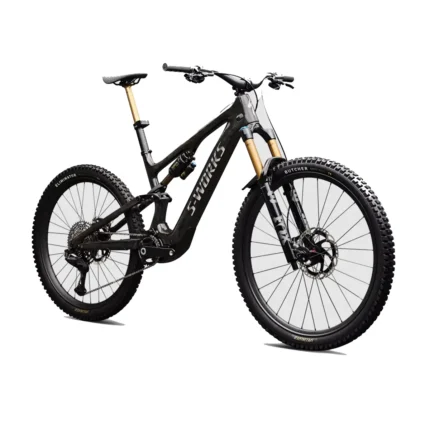 Specialized S-Works Turbo Levo SL 2 Di2 with FOX Factory suspension and Shimano XTR Di2 in Charcoal Tint