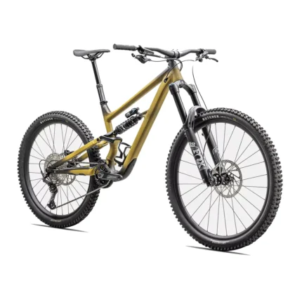 Specialized STATUS 2 170 Mountain Bike in Satin Harvest Gold Tint with FOX FLOAT 38 fork