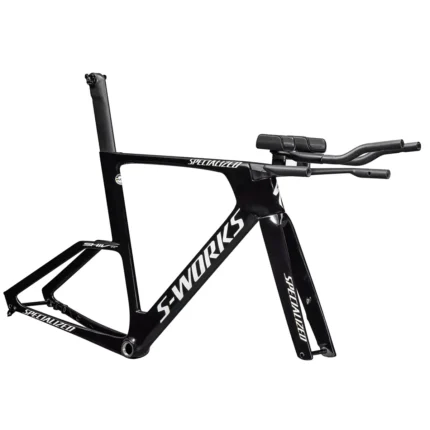 Specialized Shiv TT Disc Module road bike frameset in Gloss Tarmac Black