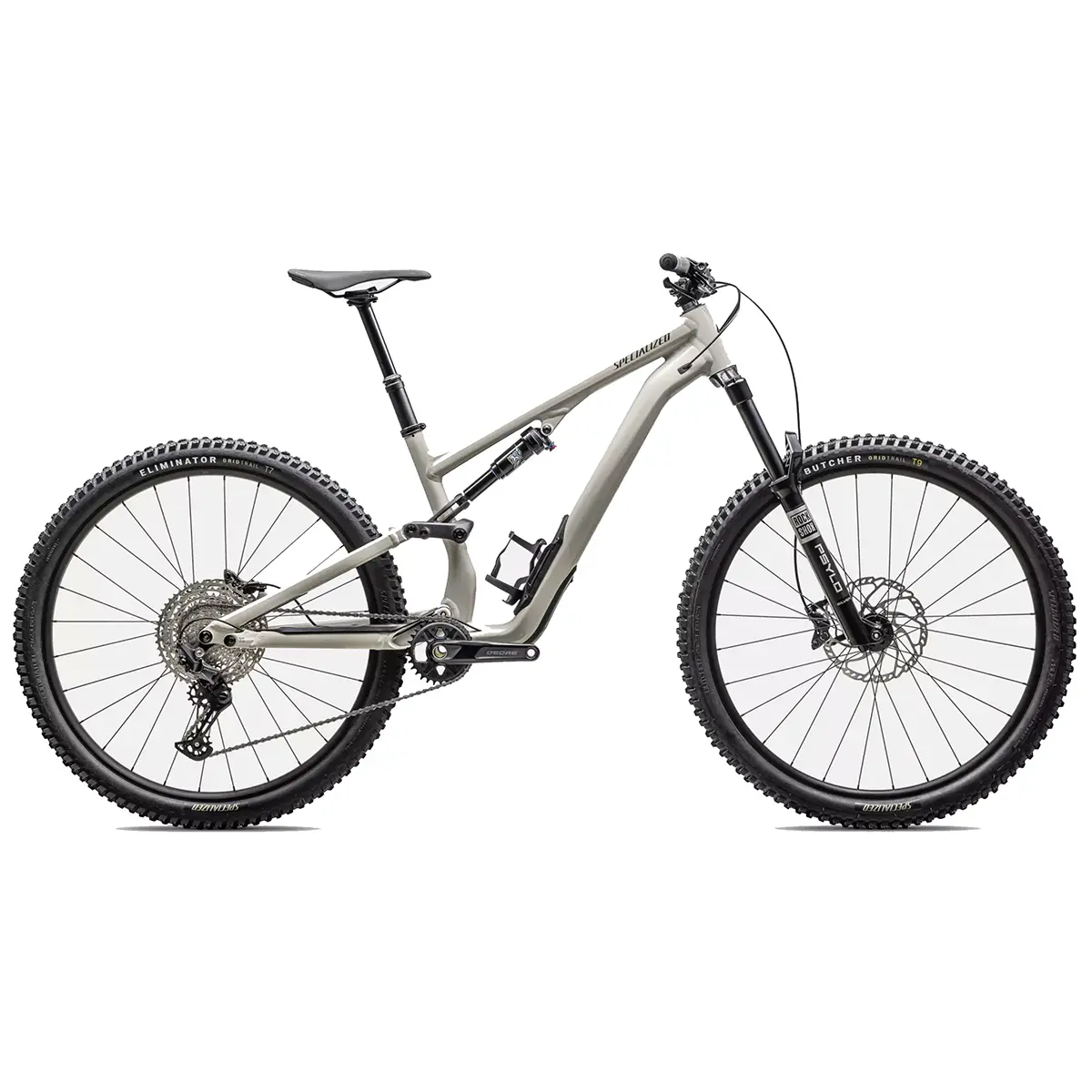 Specialized Stumpjumper 15 Alloy trail mountain bike in Gloss White Mountains
