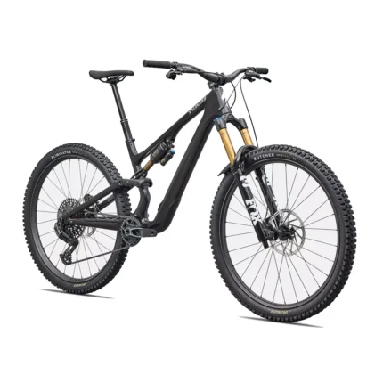 Specialized Stumpjumper 15 EVO Pro with FACT 11m carbon frame and FOX Factory suspension in Gloss Carbon