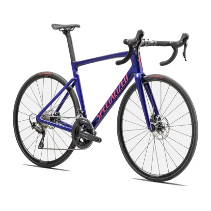 Specialized Tarmac SL7 Sport race road bike with Shimano 105 mechanical drivetrain in Gloss Metallic Sapphire