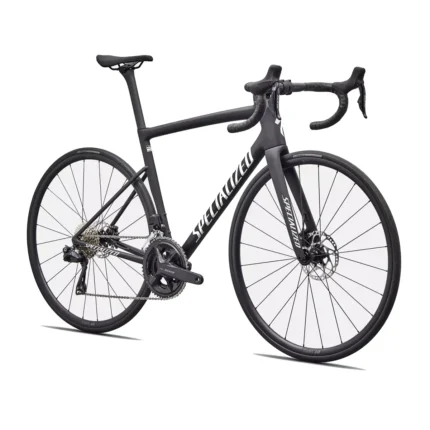 Specialized Tarmac SL8 Comp Di2 race road bike with DT Swiss R470 wheels in Satin Carbon