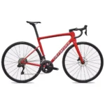 Specialized Tarmac SL8 Comp in Gloss Red Tint Silver Dust