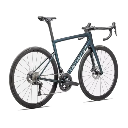 Specialized Tarmac SL8 Expert road bike in Gloss Deep Lake Metallic