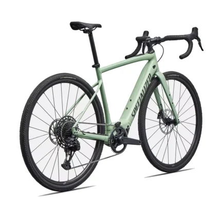Specialized Turbo Creo 2 Comp E5 electric road bike with Future Shock 2.0 fork in Gloss Pistachio