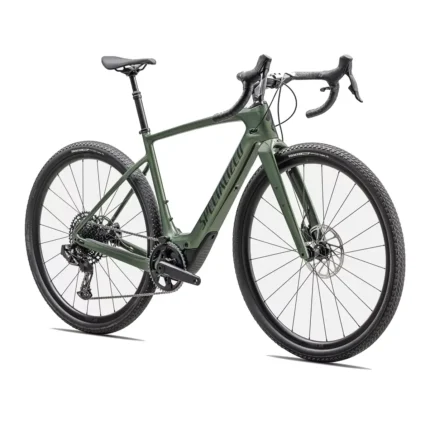 Specialized Turbo Creo 2 Comp electric road bike with DT Swiss G540 rims in Cypress Metallic