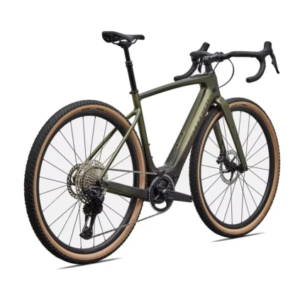 Specialized Turbo Creo 2 in Gloss Laurel Green Metallic with Future Shock 3.2 fork