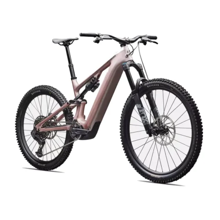 Specialized Turbo Levo 4 Comp with FOX suspension and SRAM Eagle Transmission in Satin Champagne