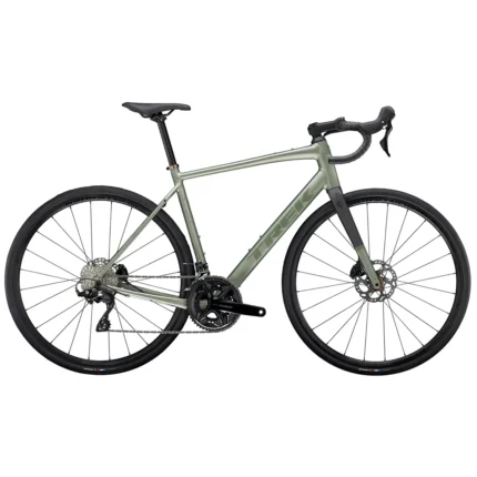 Trek Domane AL 5 Gen 4 gravel bike in Lichen Green