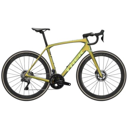 Trek Domane SLR 9 Gen 4 gravel bike in Gecko Phaze