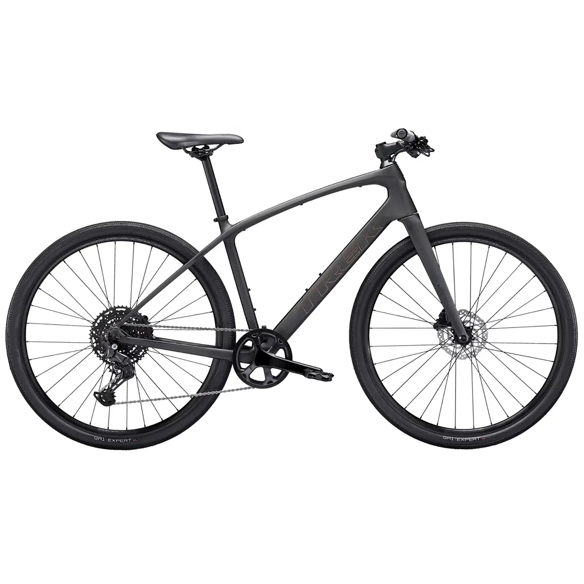 Trek FX Sport SL 4 in Matte Onyx Carbon Trek FX Sport SL 4 in Matte Onyx Carbon