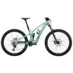 Trek Fuel EXe 5 electric mountain bike in Matte Blue Sage