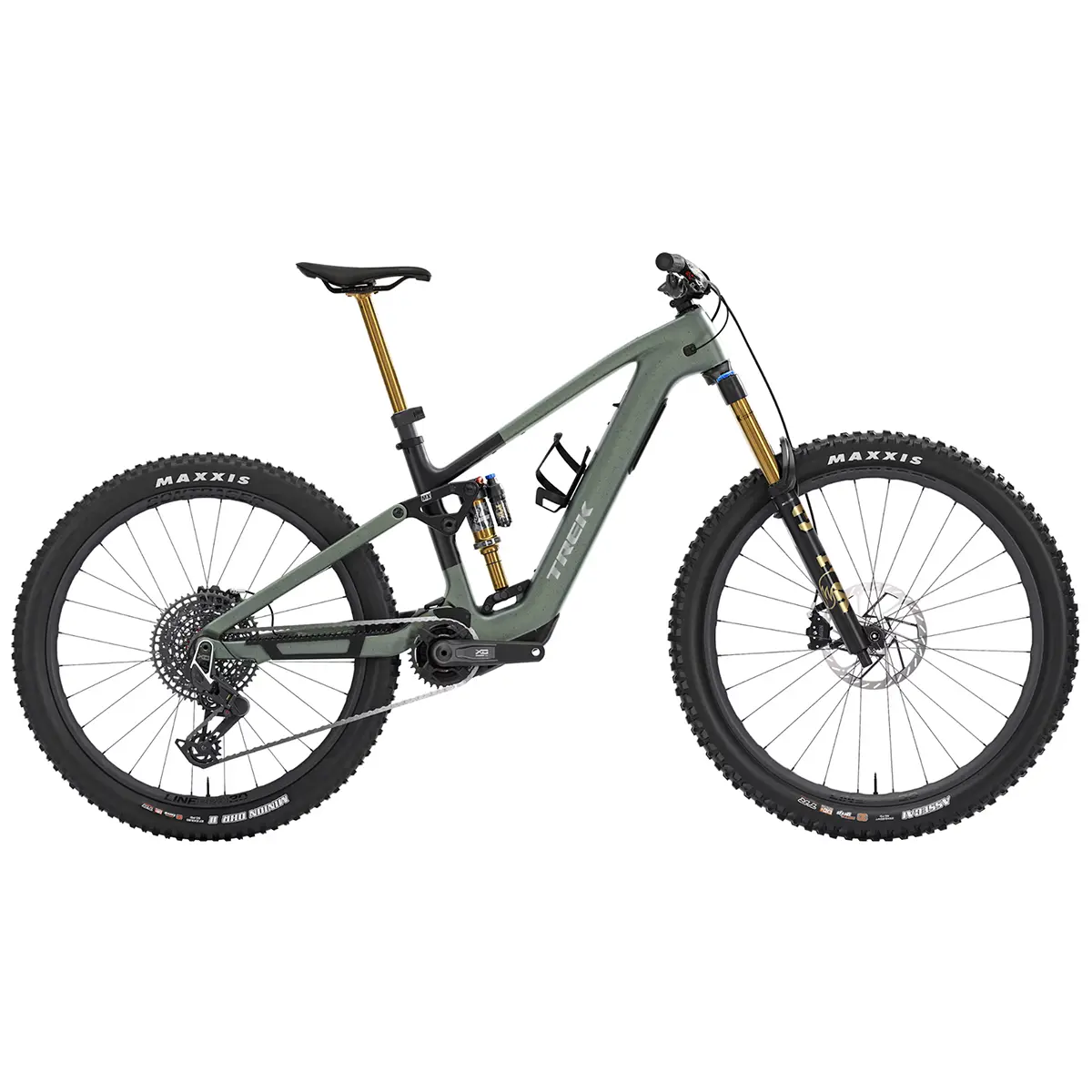 Trek Fuel+ MX 9.9 X0 AXS Gen 2 in Lichen Green Trek Fuel+ MX 9.9 X0 AXS Gen 2 in Lichen Green