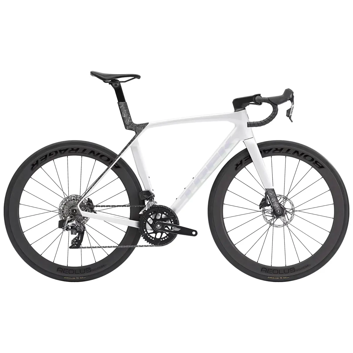 Trek Madone SL 6 AXS Gen 8 in Gloss Crystal White Trek Madone SL 6 AXS Gen 8 in Gloss Crystal White