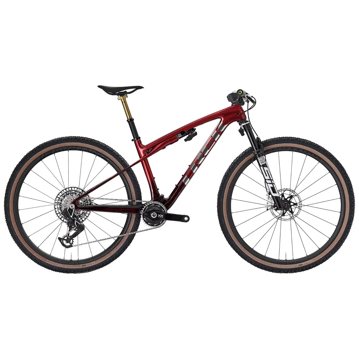 Trek Supercaliber SLR 9.9 XX Flight Attendant Gen 2 in Red Smoke color Trek Supercaliber SLR 9.9 XX Flight Attendant Gen 2 in Red Smoke color